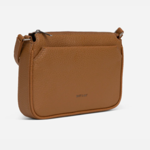 MATT & NAT - IVY VEGAN CROSSBODY BAG | PURITY | AMBER