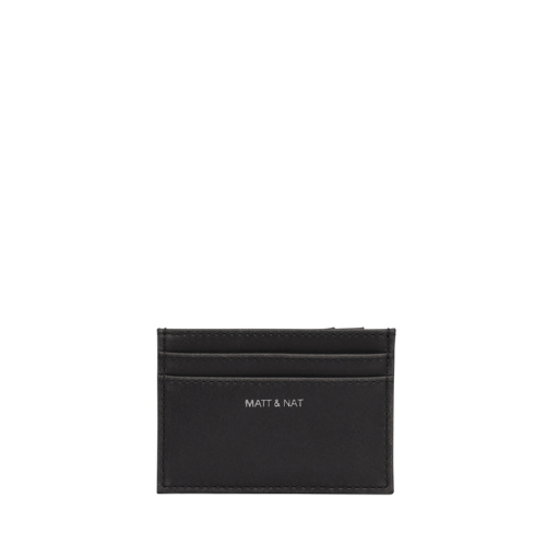 MATT & NAT - MAX VEGAN CARD HOLDER | VINTAGE | BLACK