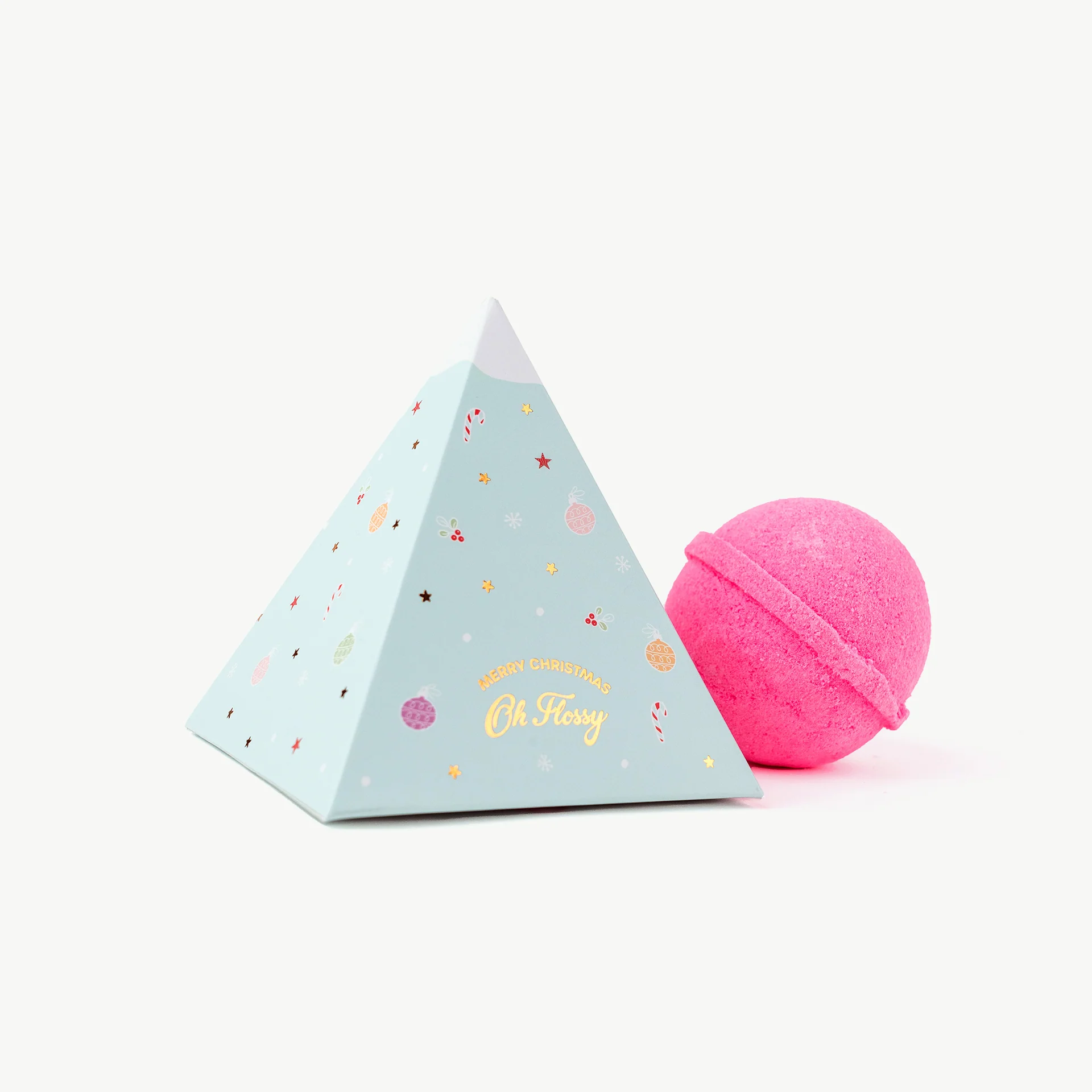 OH FLOSSY - CHRISTMAS TREE BATH BOMB