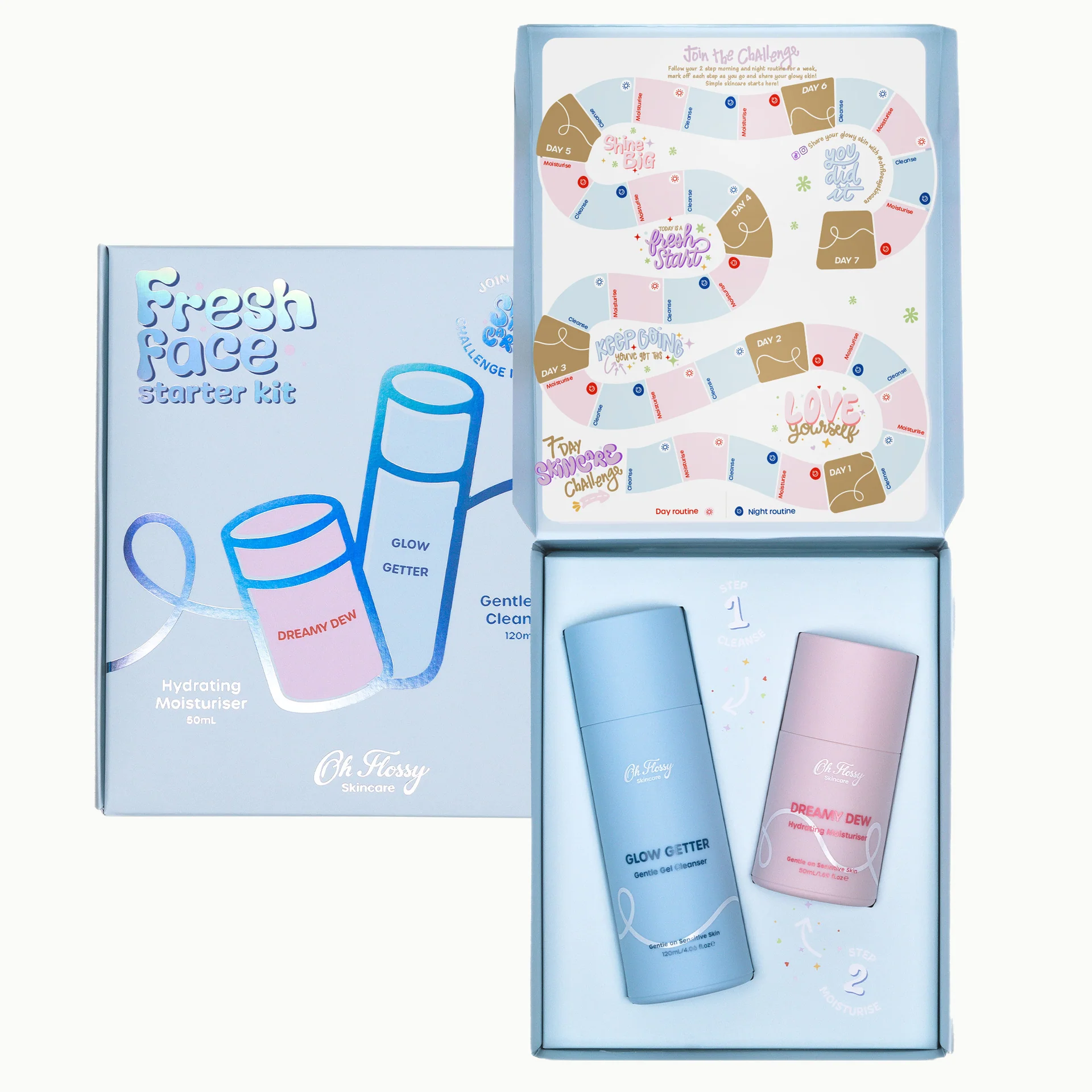 OH FLOSSY - FRESH FACE STARTER KIT