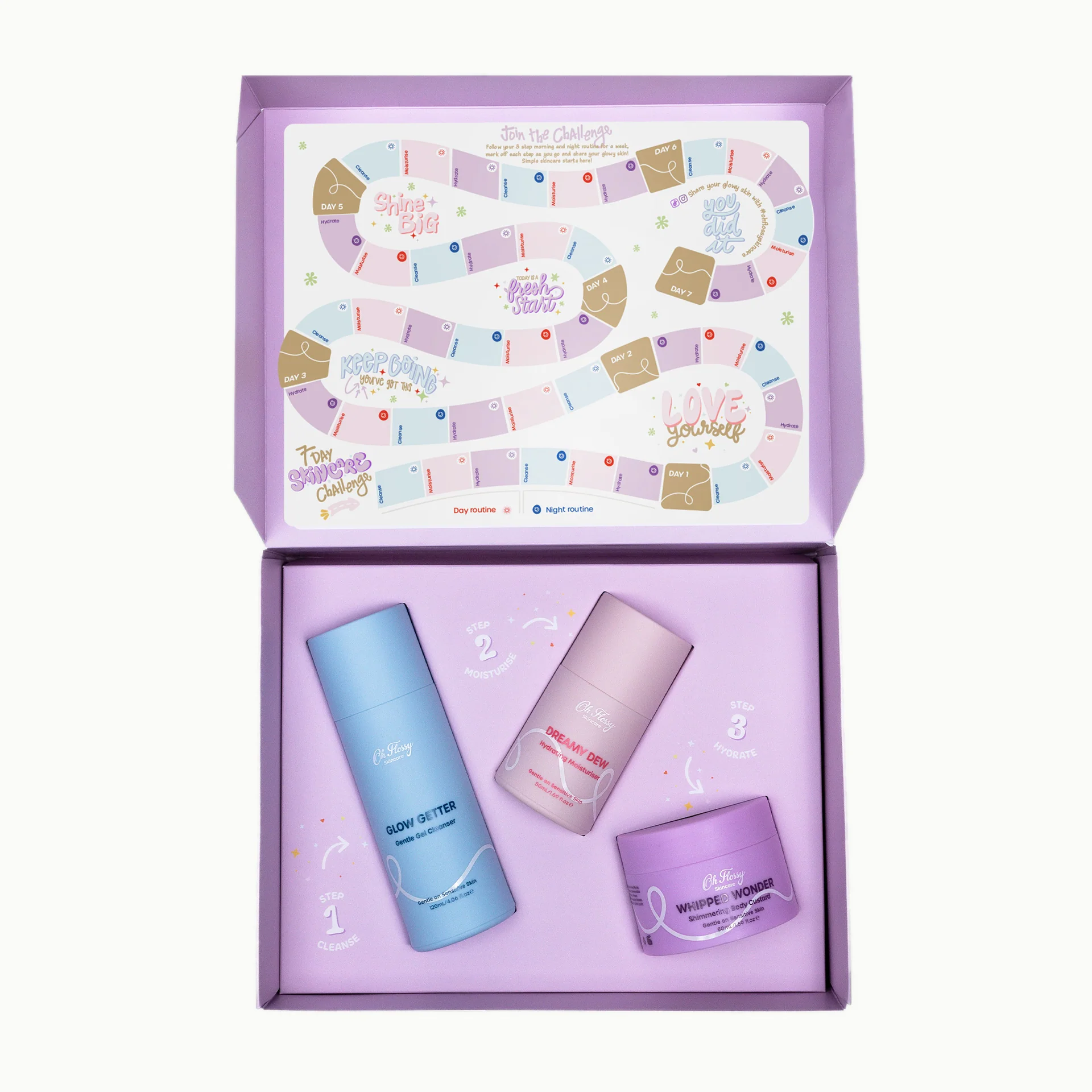 OH FLOSSY - GLOWING SKIN ESSENTIALS KIT