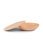 PUT A LID ON IT - THE ROUND (SMALL)  | SERVING BOWL W- LID | PEACH