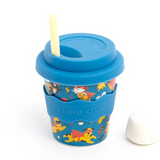 CHINO CLUB - BAMBOO BABY CHINO CUP | 4 OZ | SUPERHERO (INCL. STRAW)