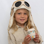 CHINO CLUB - BAMBOO BABY CHINO CUP | 4 OZ | VEHICLES (INCL. STRAW)