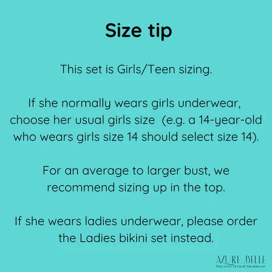 AZURE BELLE - MILLIE VALENTINE OG TEEN BIKINI TOP (PINK) [SIZE:TEEN | 12]