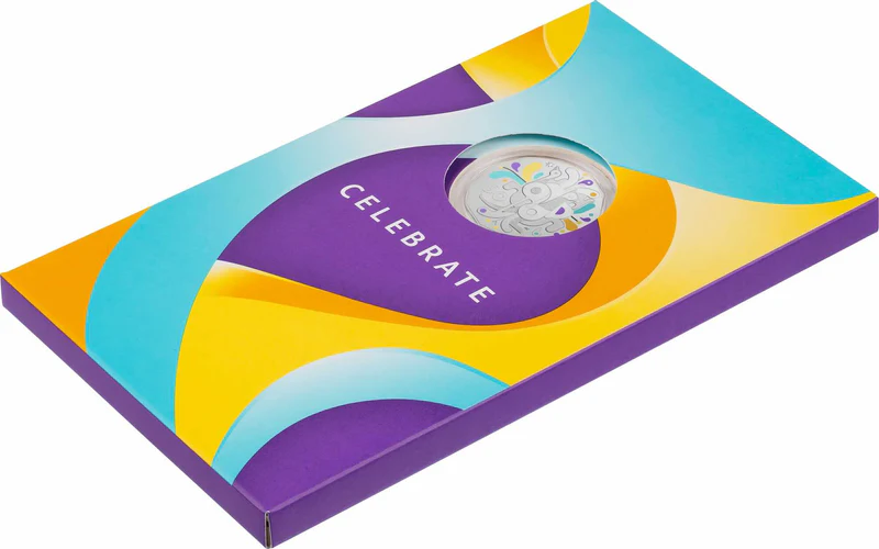 ROYAL AUSTRALIAN MINT - CELEBRATIONS | 2025 50C COLOURED UNCIRC. COIN