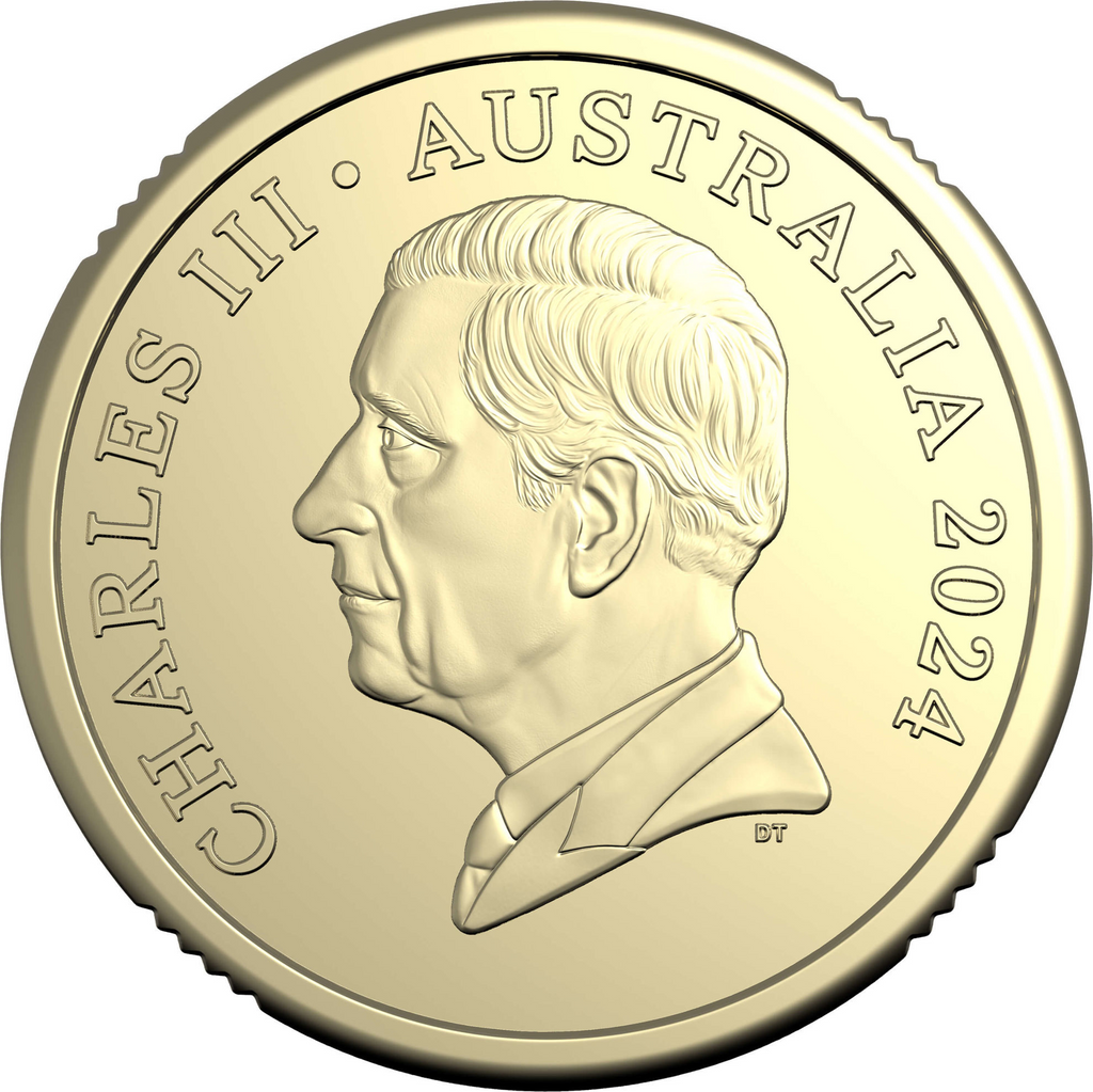 ROYAL AUSTRALIAN MINT - CHANGE OF MONARCH | 2024 ALBR CUNI UNCIRC. SIX COIN YEAR SET 