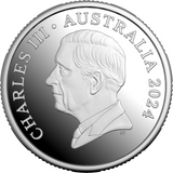 ROYAL AUSTRALIAN MINT - KANGAROO SERIES |  SILVER PROOF $1 COIN 2024