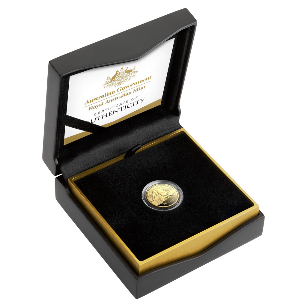 ROYAL AUSTRALIAN MINT - KANGAROO SERIES |  $10 1/10TH OZ GOLD PROOF COIN 2024