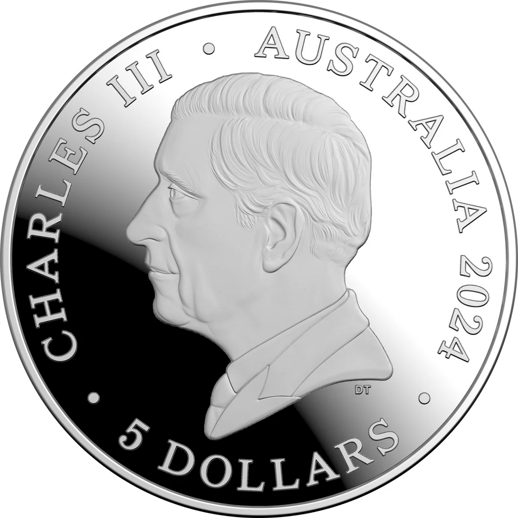 ROYAL AUSTRALIAN MINT - AUSTRALIAN PARALYMPIC TEAM | 2024 $5 SELECTIVELY GOLD PLATED PROOF COIN