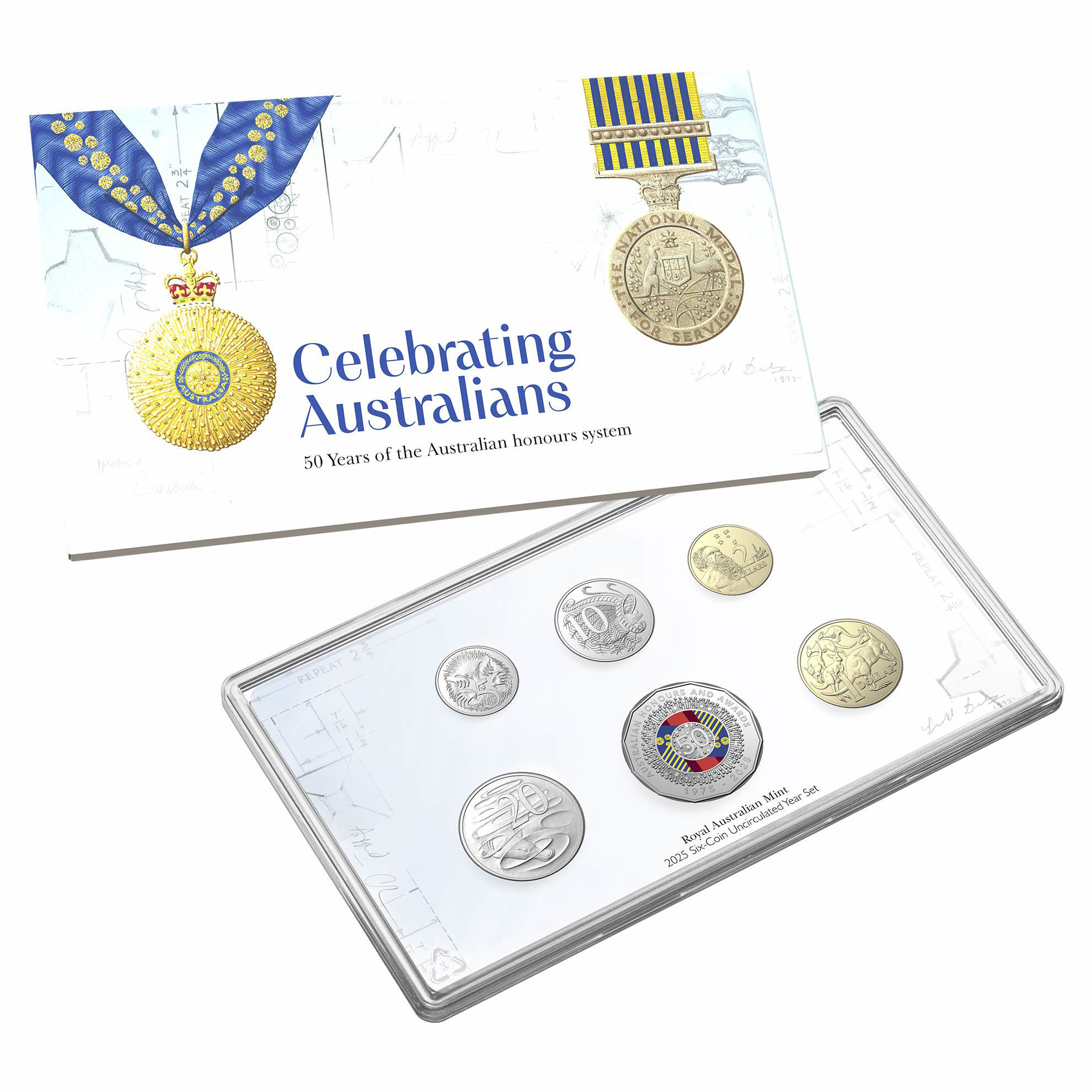 ROYAL AUSTRALIAN MINT - AUSTRALIAN HONOURS AND AWARDS SYSTEM | UNCIRCULATED YEAR SET 2025