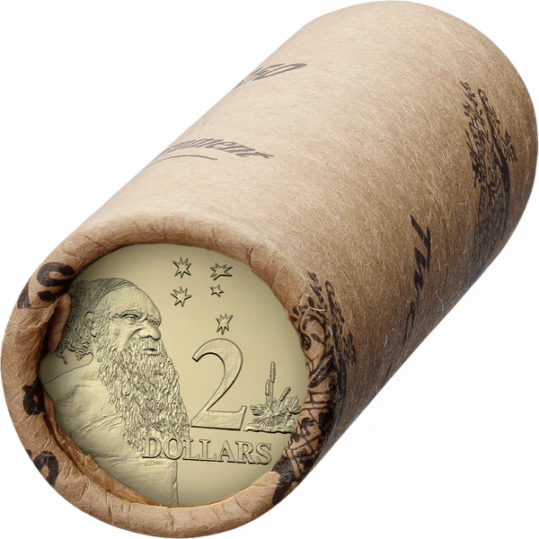 ROYAL AUSTRALIAN MINT - COIN ROLLED | 2024 $2 KING CHARLES III  NON-PREMIUM 