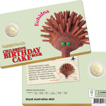 ROYAL AUSTRALIAN MINT - AWW CHILDREN'S BIRTHDAY COOKBOOK | 2025 $1 ALBR UNCIRCULATED COIN | ECHIDNA