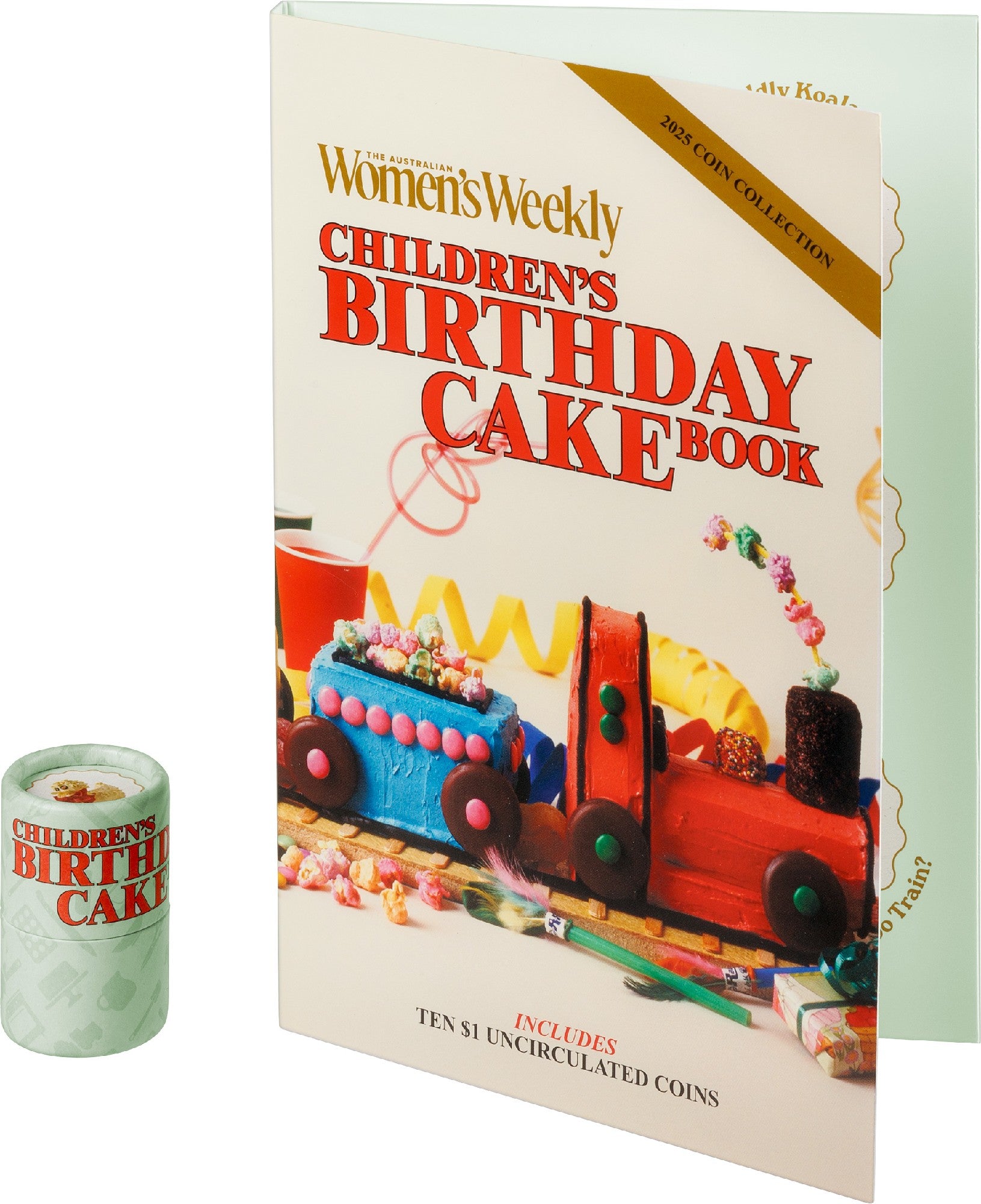 ROYAL AUSTRALIAN MINT - AWW CHILDREN'S BIRTHDAY COOKBOOK | 2025 $1 UNCIRCULATED TEN-COIN COLLECTION