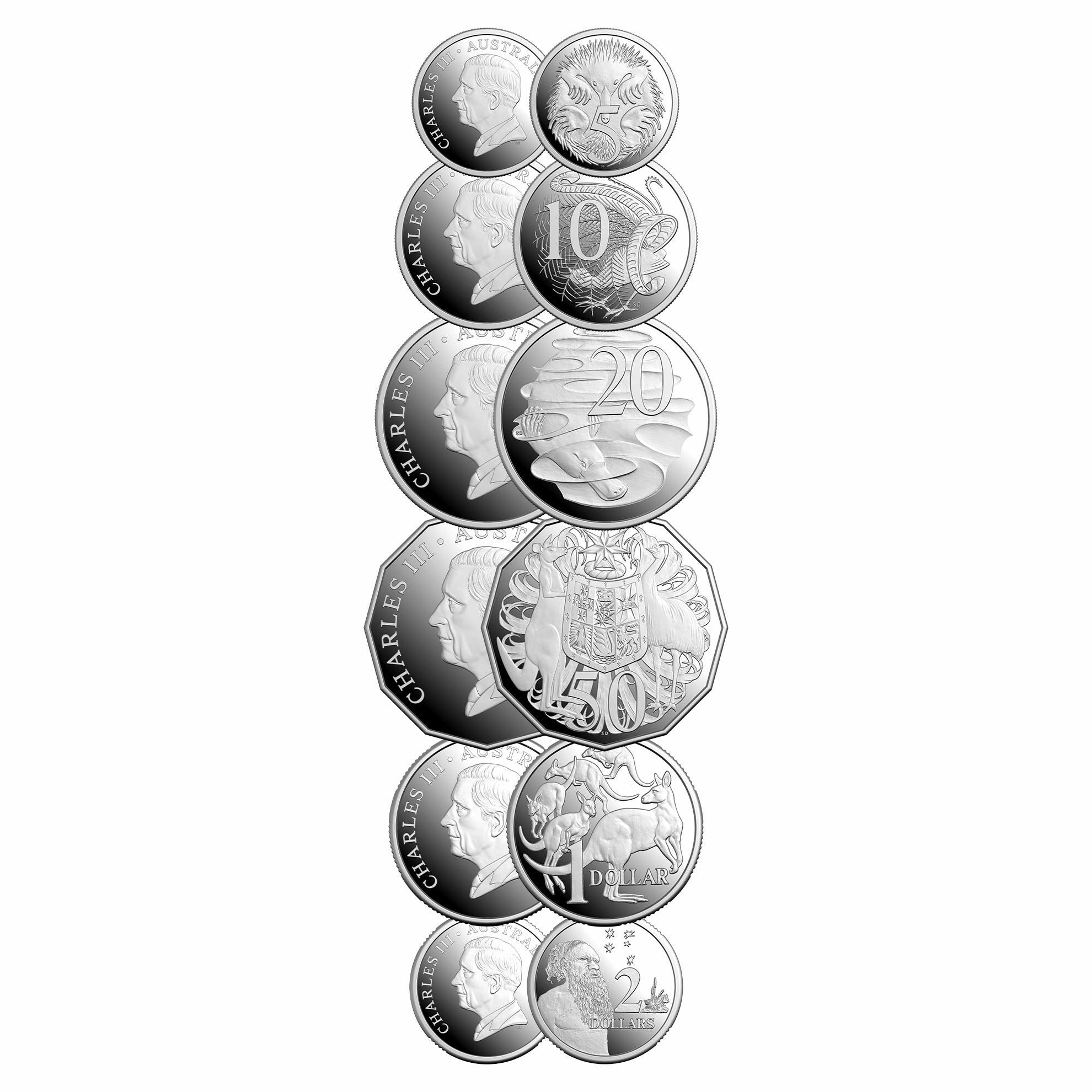 ROYAL AUSTRALIAN MINT - 2025 SILVER PROOF SIX COIN SET