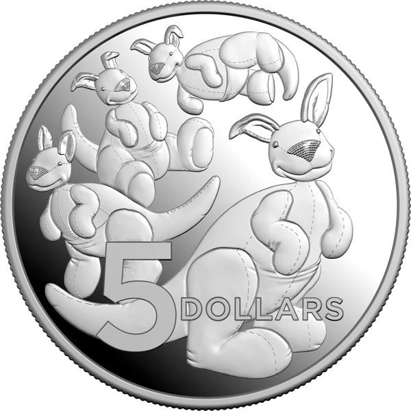 ROYAL AUSTRALIAN MINT - 2024 BABY COIN | $5 1OZ SILVER PROOF | TOY KANGAROO