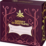 ROYAL AUSTRALIAN MINT -  2025 50C COLOURED FINE SILVER PROOF COIN | CHRISTMAS FESTIVE FLORALS