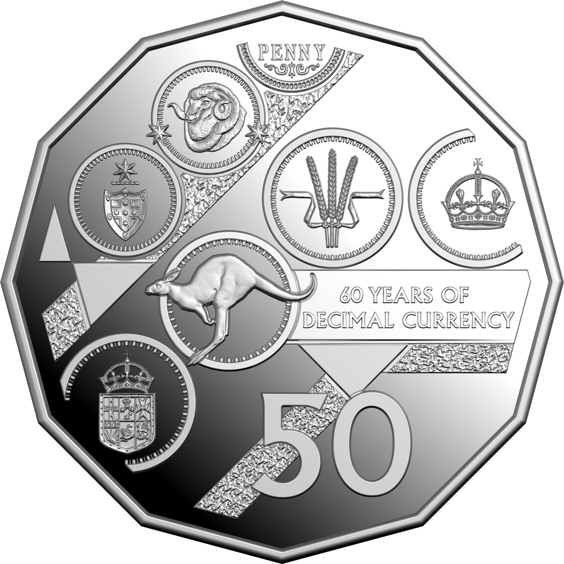 ROYAL AUSTRALIAN MINT - 2026 PROOF SIX-COIN YEAR SET | DECIMAL CURRENCY 60TH