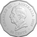 ROYAL AUSTRALIAN MINT -  2026 50C UNCIRCULATED TETRADECAGON COIN | LUNAR SERIES | YEAR OF THE HORSE