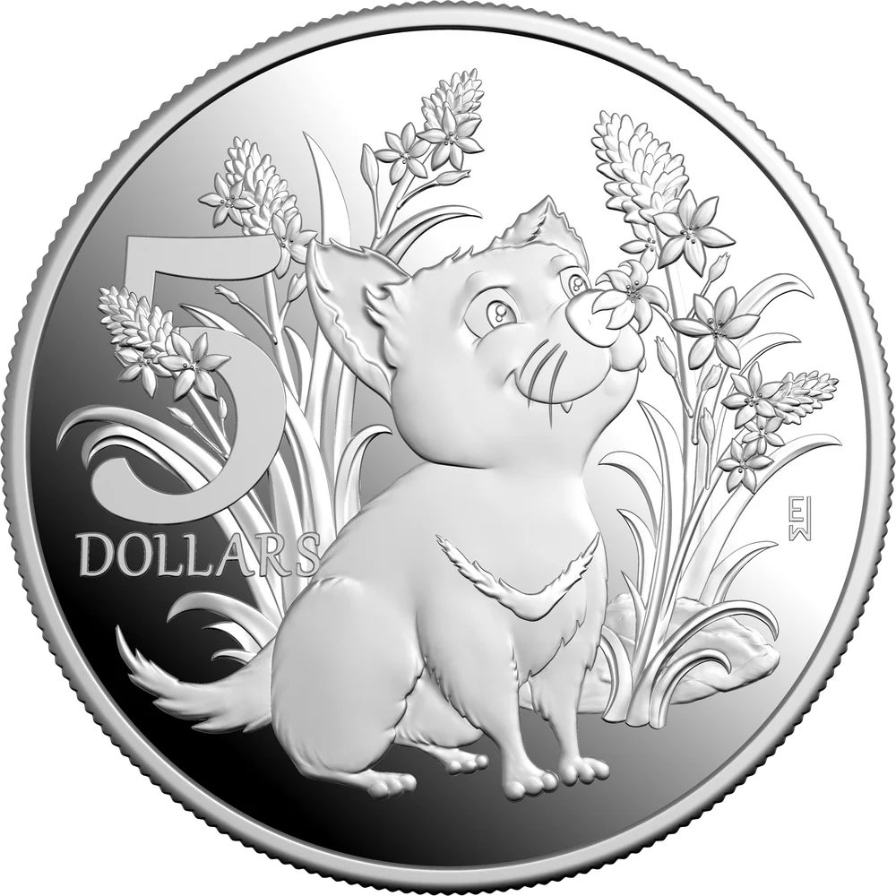 ROYAL AUSTRALIAN MINT - 2026 $5 1OZ FINE SILVER PROOF COIN | AUSSIE BABY COIN