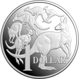 ROYAL AUSTRALIAN MINT - 2026 $1 1OZ FINE SILVER PROOF COIN – KANGAROO SERIES MOB OF SIX