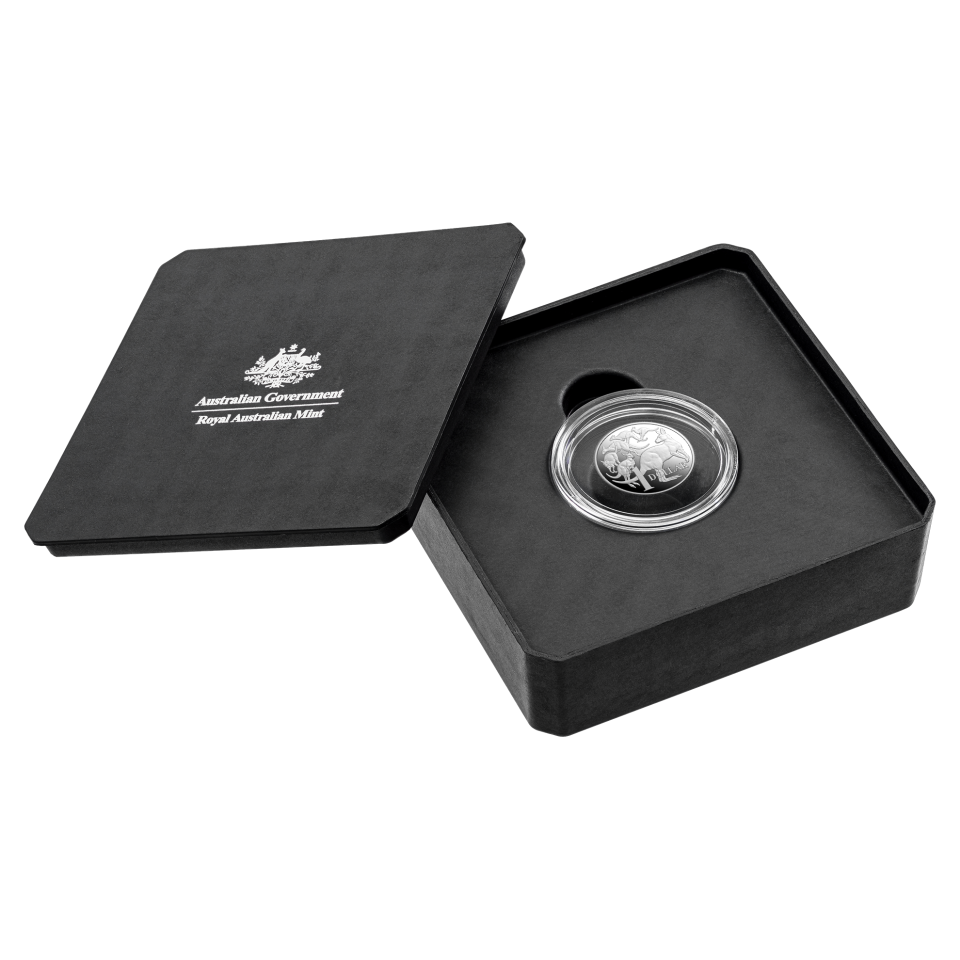 ROYAL AUSTRALIAN MINT - 2026 $1 1OZ FINE SILVER PROOF COIN – KANGAROO SERIES MOB OF SIX