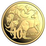 ROYAL AUSTRALIAN MINT - 2026 $10 1/10OZ GOLD PROOF COIN – KANGAROO SERIES MOB OF SIX