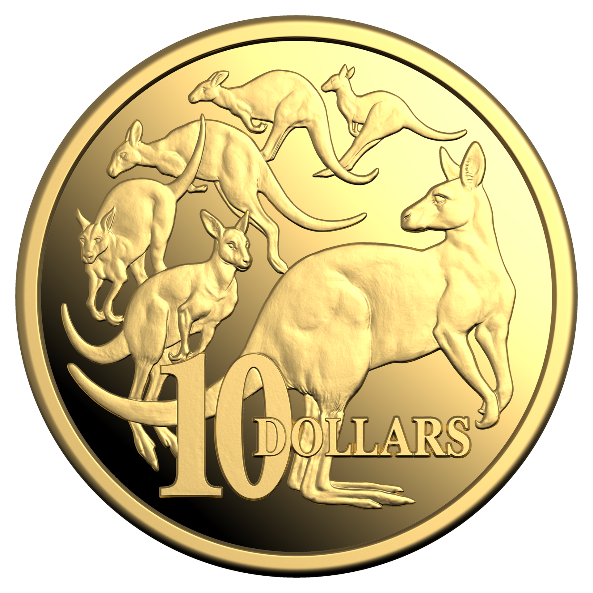 ROYAL AUSTRALIAN MINT - 2026 $10 1/10OZ GOLD PROOF COIN – KANGAROO SERIES MOB OF SIX