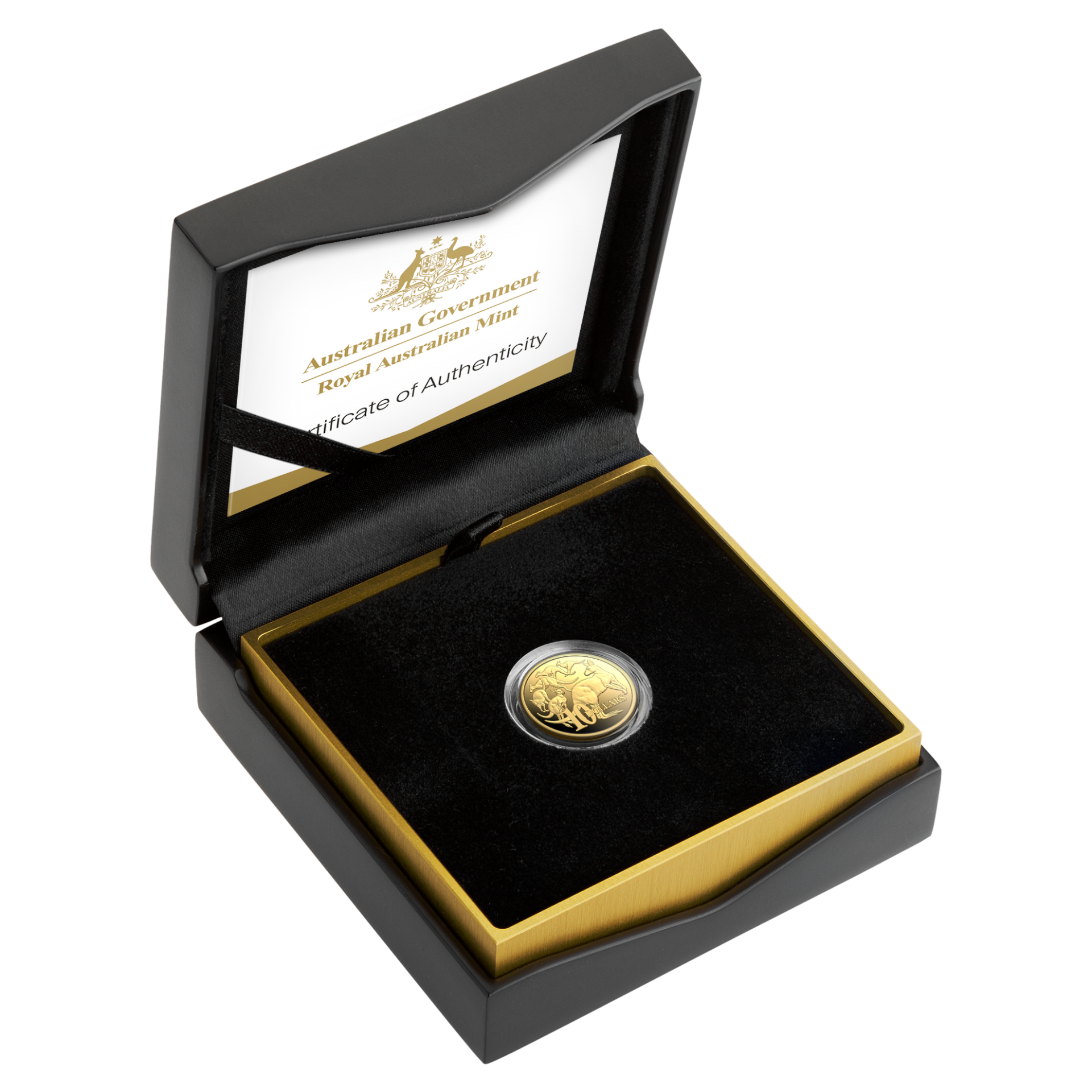 ROYAL AUSTRALIAN MINT - 2026 $10 1/10OZ GOLD PROOF COIN – KANGAROO SERIES MOB OF SIX