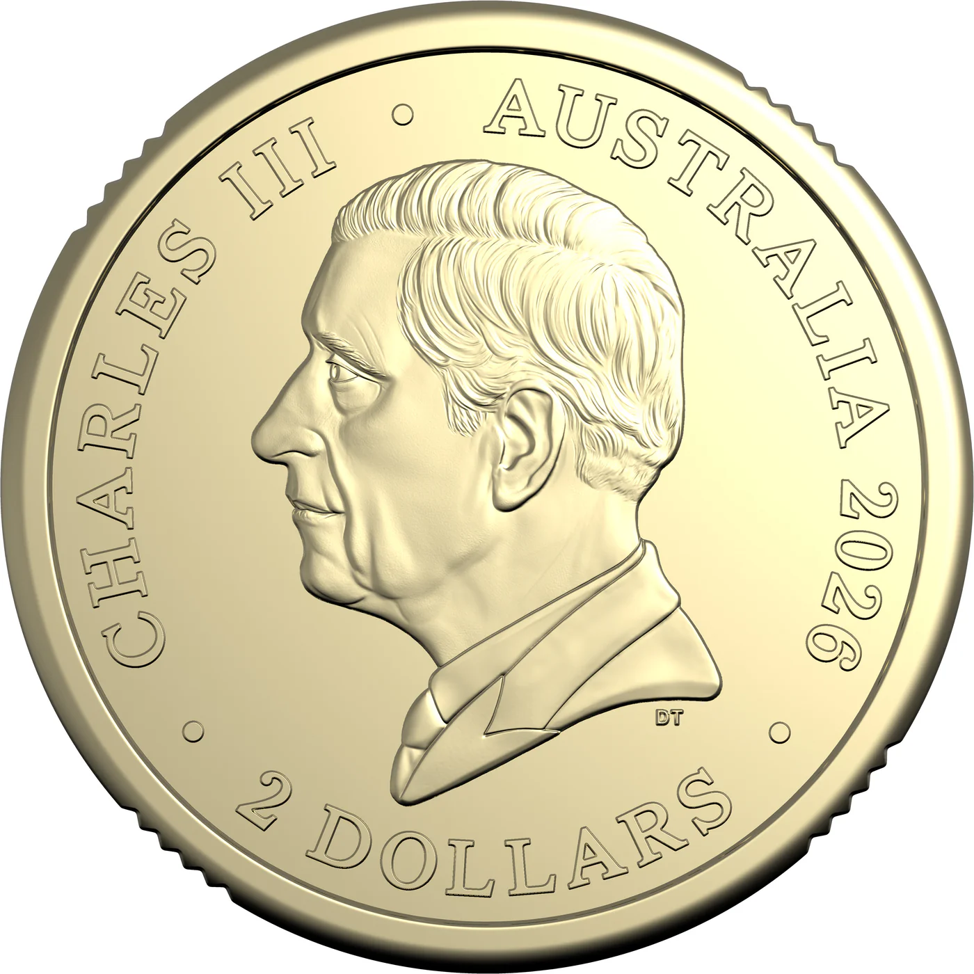 ROYAL AUSTRALIAN MINT - DAWN SERVICE 2026 $2 C MINTMARK COLOURED UNCIRCULATED COIN IN CARD