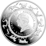 ROYAL AUSTRALIAN MINT - 2027 $5 LUNAR SERIES - YEAR OF THE GOAT SILVER PROOF DOMED COIN
