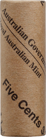 Royal Australian Mint 2025 5c Coin Roll – Olivia & Grace Giftware