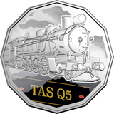 ROYAL AUSTRALIAN MINT -  STEAM GIANTS 2025 50C UNCIRCULATED SEVEN-COIN COLLECTION
