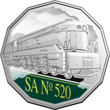 ROYAL AUSTRALIAN MINT -  STEAM GIANTS 2025 50C UNCIRCULATED SEVEN-COIN COLLECTION