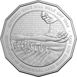 ROYAL AUSTRALIAN MINT - 2026 50C UNCIRCULATED COIN | UNITY: WAVE HILL WALK OFF 60TH AND ABORIGINAL LAND