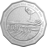 ROYAL AUSTRALIAN MINT - 2026 50C UNCIRCULATED COIN | UNITY: WAVE HILL WALK OFF 60TH AND ABORIGINAL LAND