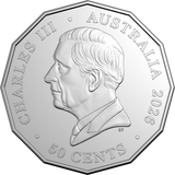ROYAL AUSTRALIAN MINT - 2026 50C UNCIRCULATED COIN | UNITY: WAVE HILL WALK OFF 60TH AND ABORIGINAL LAND