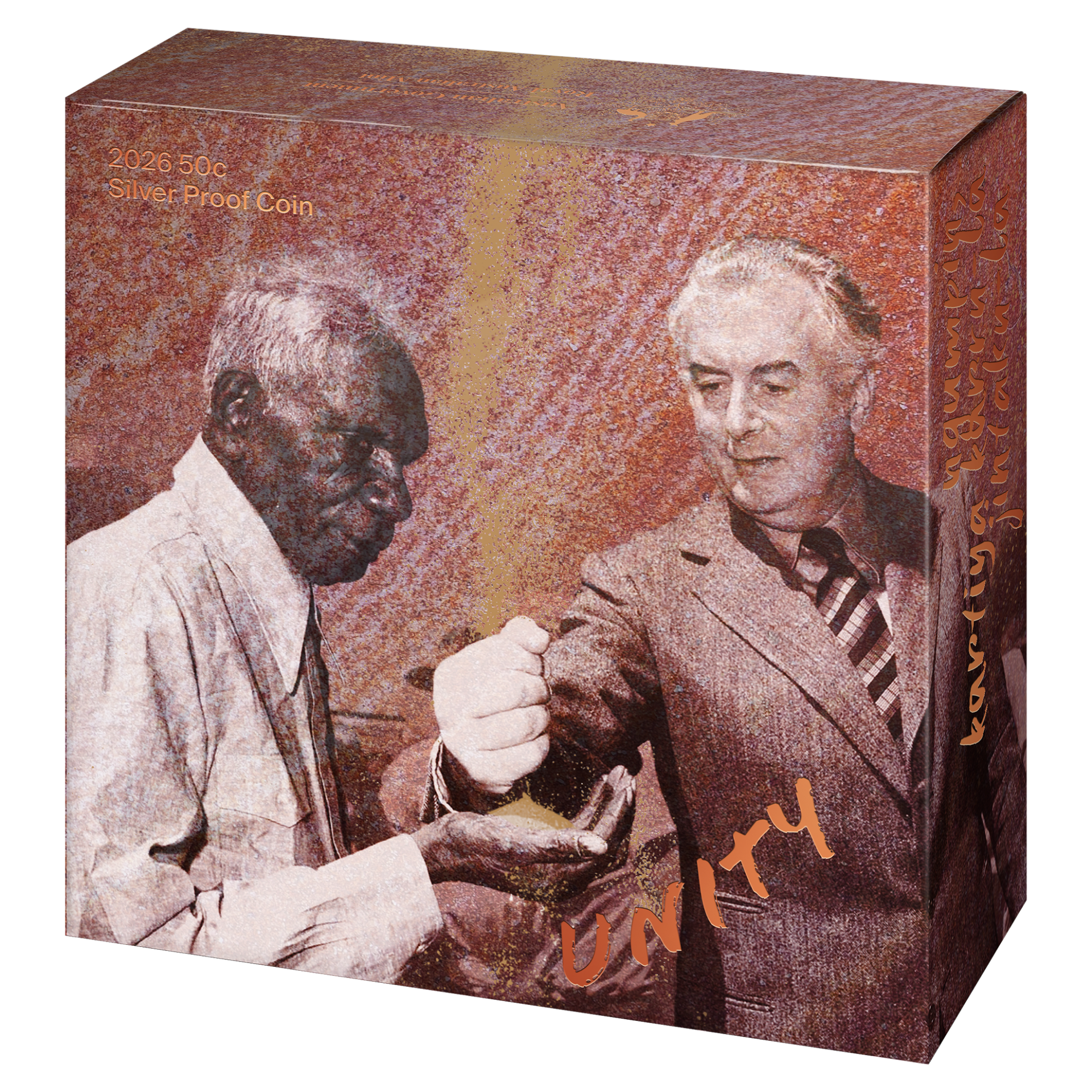 ROYAL AUSTRALIAN MINT - 2026 50C SILVER PROOF COIN – UNITY: WAVE HILL WALK OFF