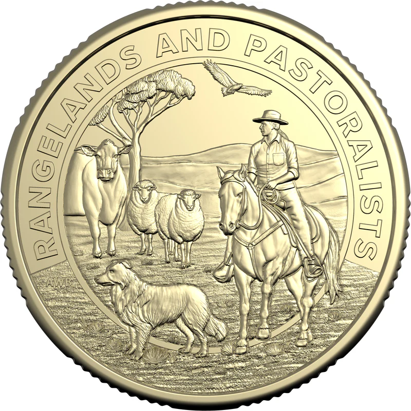 ROYAL AUSTRALIAN MINT - HEART AND SOUL OF AUSTRALIA INTERNATIONAL YEAR OF RANGELANDS AND PASTORALIST 2026 $1 UNCIRCULATED COIN IN CARD