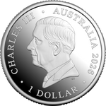 ROYAL AUSTRALIAN MINT - HEART AND SOUL OF AUSTRALIA - $1 SILVER PROOF COIN