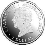 ROYAL AUSTRALIAN MINT - HEART AND SOUL OF AUSTRALIA - $1 SILVER PROOF COIN