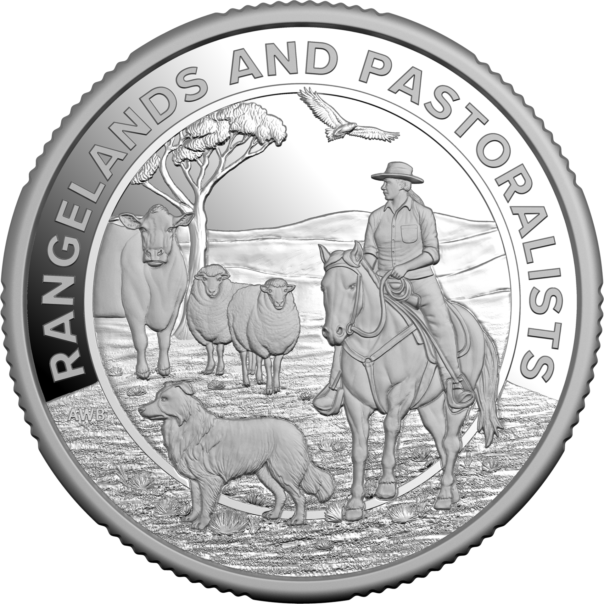 ROYAL AUSTRALIAN MINT - HEART AND SOUL OF AUSTRALIA - $1 SILVER PROOF COIN