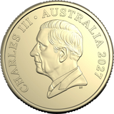 ROYAL AUSTRALIAN MINT - 2027 $1 COLOURED UNCIRCULATED COIN | BLUEY CRICKET