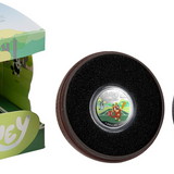 ROYAL AUSTRALIAN MINT - 2027 $1 COLOURED SILVER PROOF COIN | BLUEY CRICKET