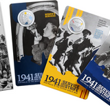 ROYAL AUSTRALIAN MINT - 2026 20C COLOURED UNCIRCULATED THREE-COIN SET – 1941: SERVICE AMID STRIFE