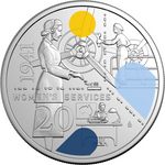 ROYAL AUSTRALIAN MINT - 2026 20C COLOURED UNCIRCULATED THREE-COIN SET – 1941: SERVICE AMID STRIFE
