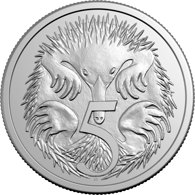 ROYAL AUSTRALIAN MINT - 2026 5C CIRCULATING COIN ROLL NON-PREMIUM