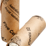 ROYAL AUSTRALIAN MINT - 2026 5C CIRCULATING COIN ROLL NON-PREMIUM