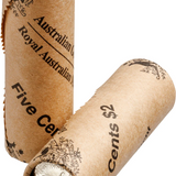 ROYAL AUSTRALIAN MINT - 2026 5C CIRCULATING COIN ROLL NON-PREMIUM