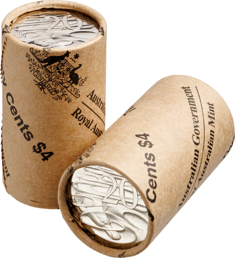 ROYAL AUSTRALIAN MINT - 2026 20C CIRCULATING COIN ROLL NON-PREMIUM
